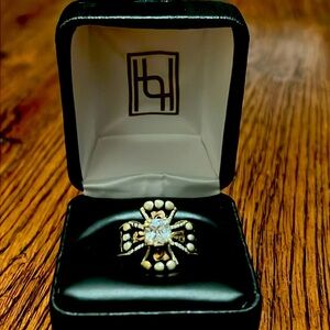 Hyo Silver  “Chopper cross ring”